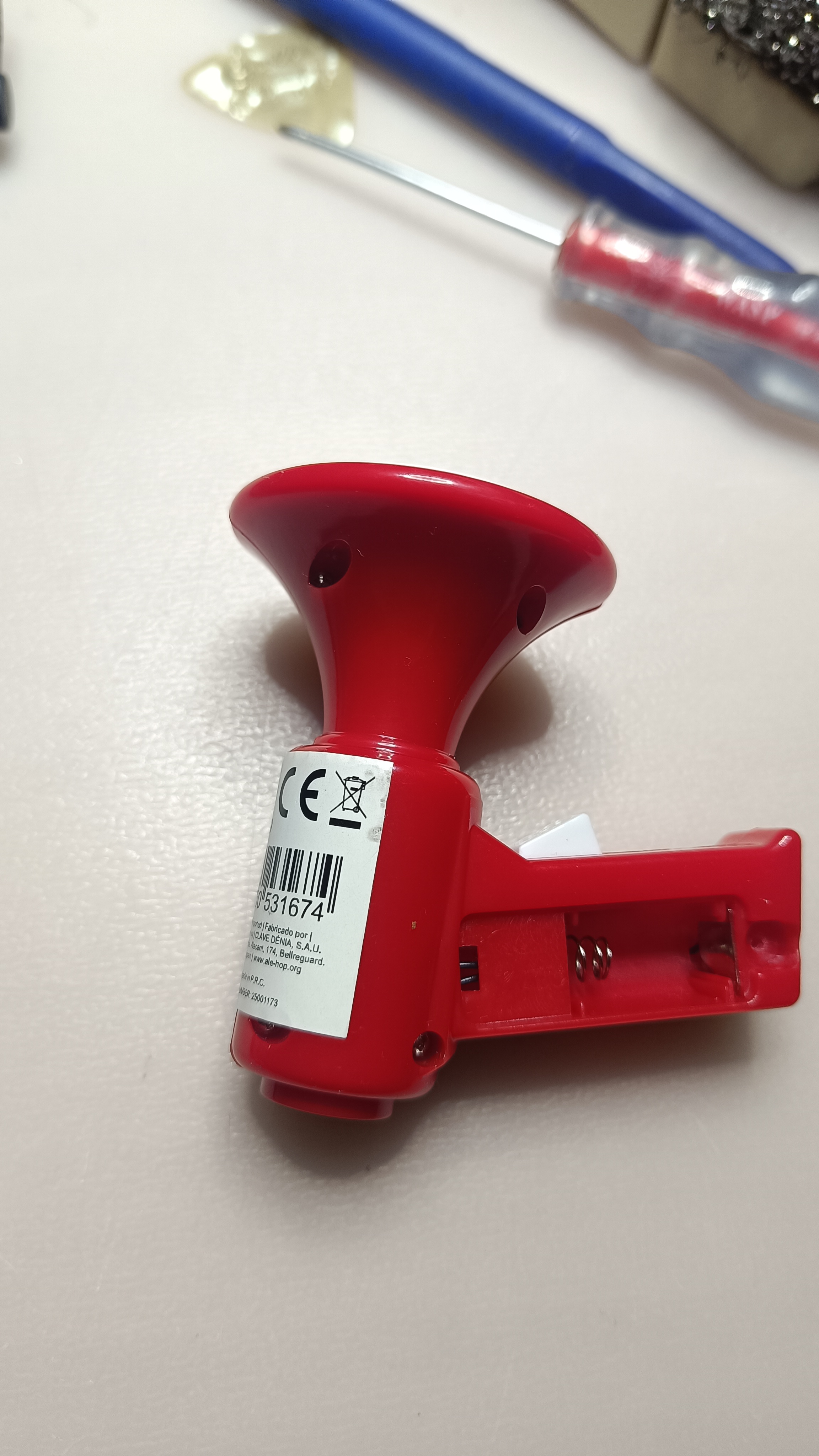 Toy megaphone hack 1